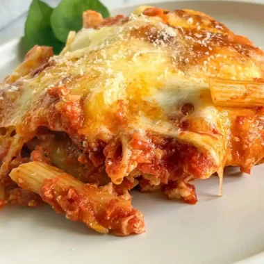 Cheesy Baked Ziti with Ricotta