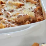 Baked Ziti with Meat Sauce