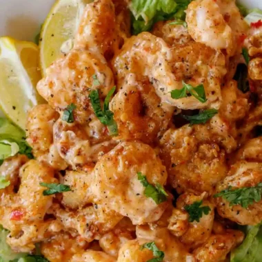 Crispy Bang Bang Shrimp with Spicy Chili Mayo
