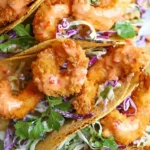 Crispy Bang Bang Shrimp Tacos