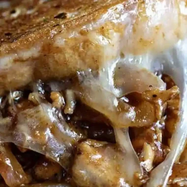 BBQ Chicken Grilled Cheese Sandwich