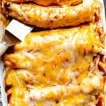 Beef and Cream Cheese Enchiladas