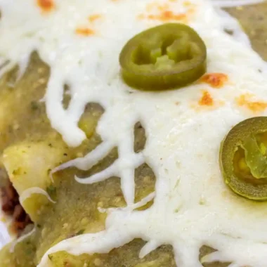 Authentic Beef Enchiladas with Green Sauce