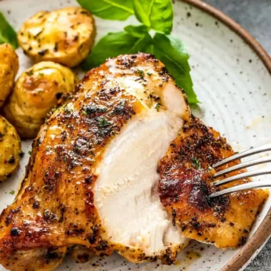 Juicy Oven Baked Citrus Garlic Chicken