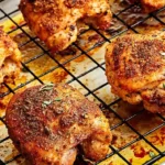 Crispy Oven-Roasted Chicken Thighs