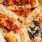 Garlic Parmesan Chicken and Pasta