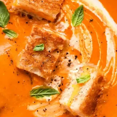 Roasted Tomato Basil Soup From Scratch