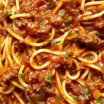 Savory Homemade Beef Pasta Sauce