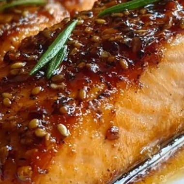 Savory Maple Glazed Salmon Fillets