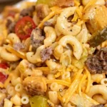 Cheeseburger Style Pasta Salad