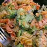 Creamy Broccoli Cheddar Pasta Salad