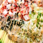 Deconstructed California Sushi Bowls