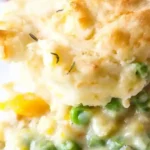 Cheddar Biscuit Harvest Chicken Pot Pie