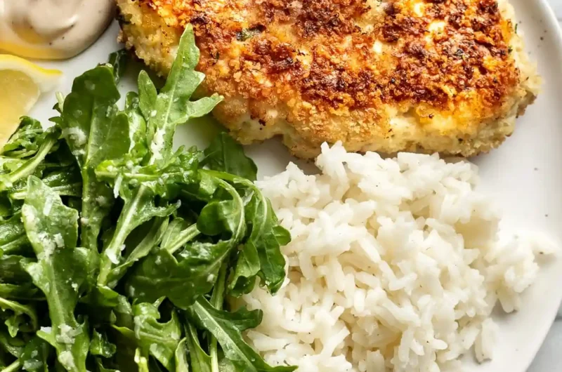 Crispy Golden Chicken Patties