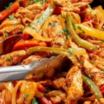 Savory Chicken Fajitas with Sautéed Peppers