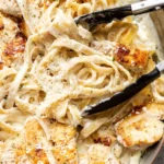 Creamy Chicken Fettuccine Alfredo