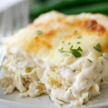 Creamy Chicken Lasagna with Green Chiles