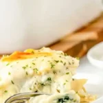 Creamy White Chicken Lasagna