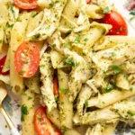 Chicken Pesto Pasta Salad