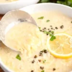 Creamy Lemon Chicken Orzo Soup