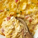 Creamy Baked Chicken Spaghetti