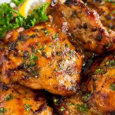 Savory Herb and Garlic Chicken Thigh Marinade