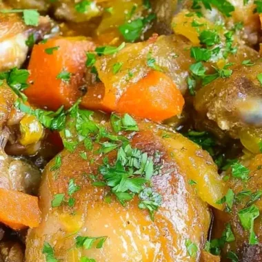 Savory Chicken Thigh Osso Bucco