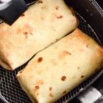 Crispy Air Fryer Chicken Chimichangas