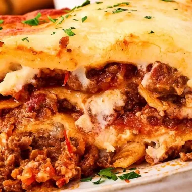 Hearty Homemade Classic Lasagna
