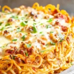 Savory Baked Spaghetti Pie