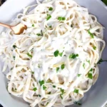 Copycat Olive Garden Fettuccine Alfredo