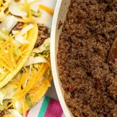Homemade Taco Bell Style Seasoned Beef