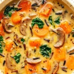 Autumn Wild Rice Vegetable Soup