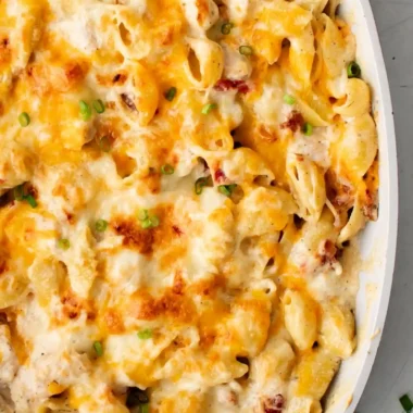 Creamy Ranch Chicken and Pasta Bake