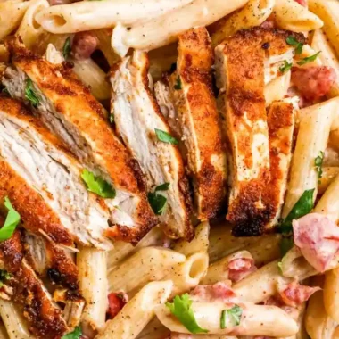 Southwest Creamy Chicken Pasta