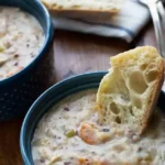 Slow Cooker Creamy Chicken and Wild Rice Soup