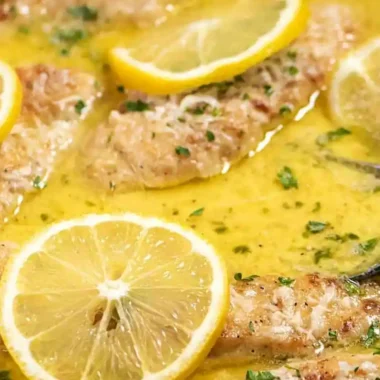 Creamy Garlic Lemon Butter Sauce