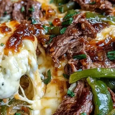 Creamy Keto Philly Cheesesteak Skillet