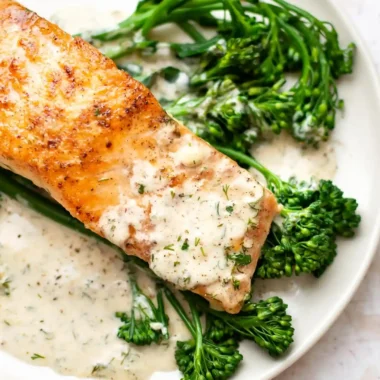 Creamy Lemon Dill Salmon