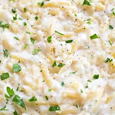 Creamy Parmesan Orzo