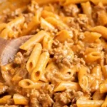 Creamy One-Pan Ground Beef Pasta
