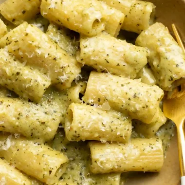 Velvety Creamy Pesto Pasta