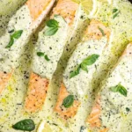 Creamy Pesto Salmon