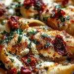 Sun-Dried Tomato and Ricotta Stuffed Shells