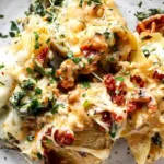 Creamy Sun-Dried Tomato and Ricotta Stuffed Shells
