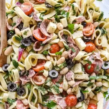 Creamy Tuscan Pasta Salad