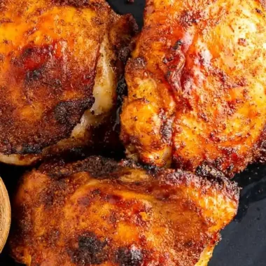 Crispy Air Fryer Chicken Thighs