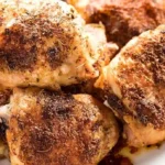 Crispy Oven-Baked Chicken Thighs