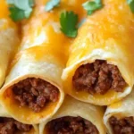 Crispy Beef Taquitos
