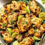 Crispy Cilantro Lime Chicken Thighs